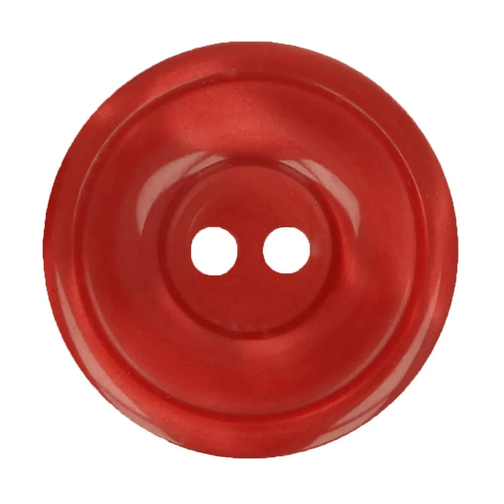 Knapp Aura - Röd (5-pack i olika storlekar)