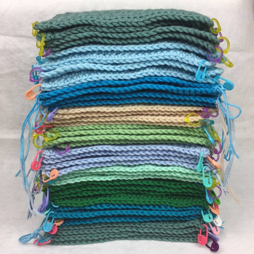 Garnpaket (Merino Soft) - Filt Last Dance On The Beach "Dance in the sea" - Bild 4