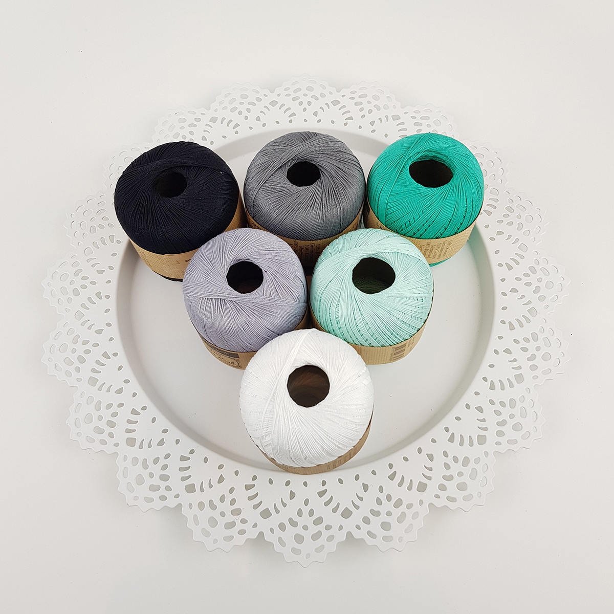 Sugar Rush Black Mint - Garnpaket 6-pack