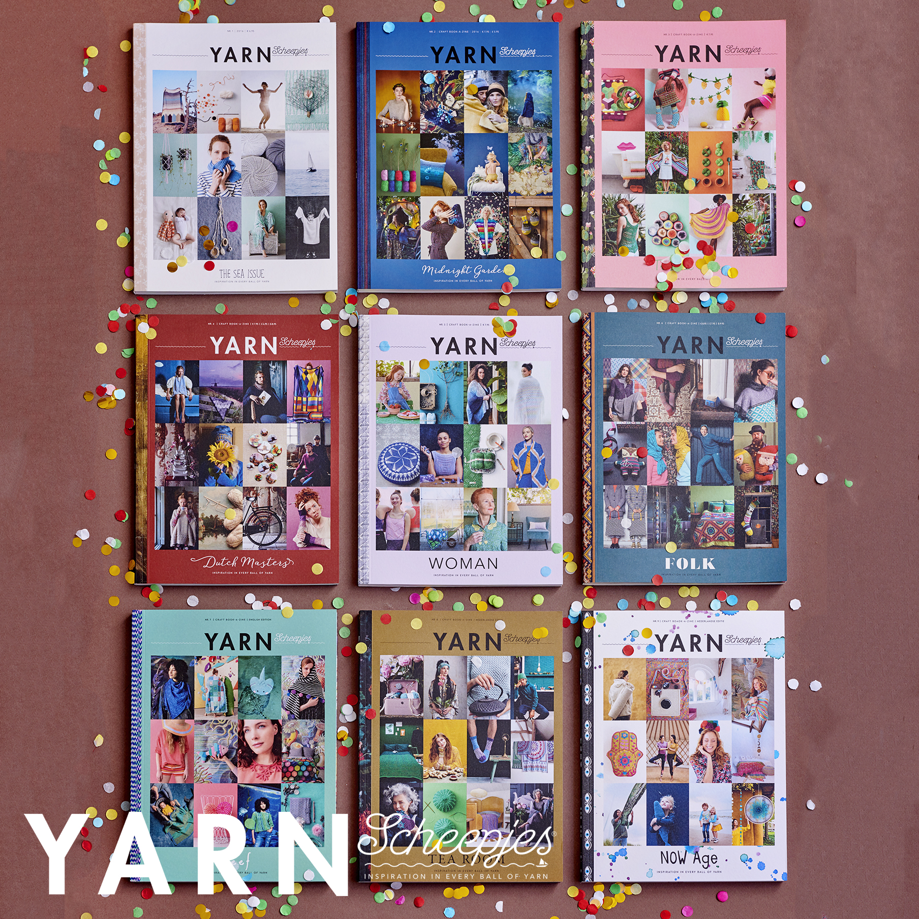 Scheepjes mönstermagasin Yarn10 - The colour issue - Bild 25