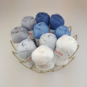 Capri Blue Opal - Garnpaket 10-pack