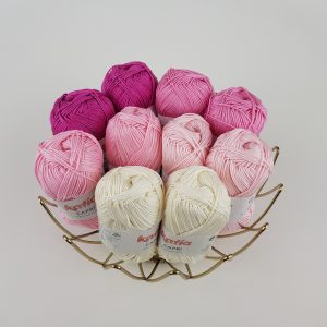 Capri Cream Pink - Garnpaket 10-pack