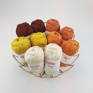 Capri Rosty - Garnpaket 10-pack