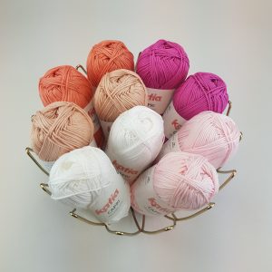 Capri Sweet Peach - Garnpaket 10-pack