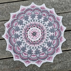 Mönster - Virkad mandala Millerite