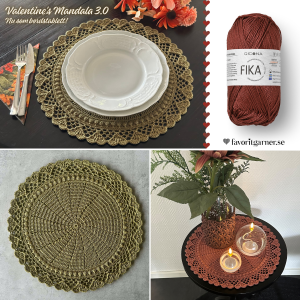 Mönster - Valentine's Mandala 3.0
